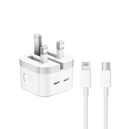 IPHONE 2PD 35W FAST CHARGER UK PIN WITH CABLE