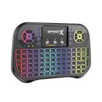 SPEEDX I10 MINI WIRELESS+BLUETOOTH TOUCHPAD 7 COLOR BACKLIT LIGHT 2.4GHZ