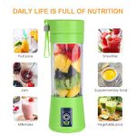 Portable USB Rechargeable Juicer Blender – 6-Blade Smoothie & Juice Maker - Image 2