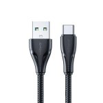 JOYROOM S-UC027A11 SURPASS SERIES 3A USB-A TO TYPE-C FAST CHARGING DATA CABLE 2M-BLACK