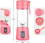 Portable USB Rechargeable Juicer Blender – 6-Blade Smoothie & Juice Maker - Image 3
