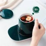 Usb Electric Heating Tea Cup Mug Pad Warmer Heating Pad USB Heating Coaster Hot Plate for Home Office Milk Tea Auto Sensor off Gift Electric Kettle - Image 2