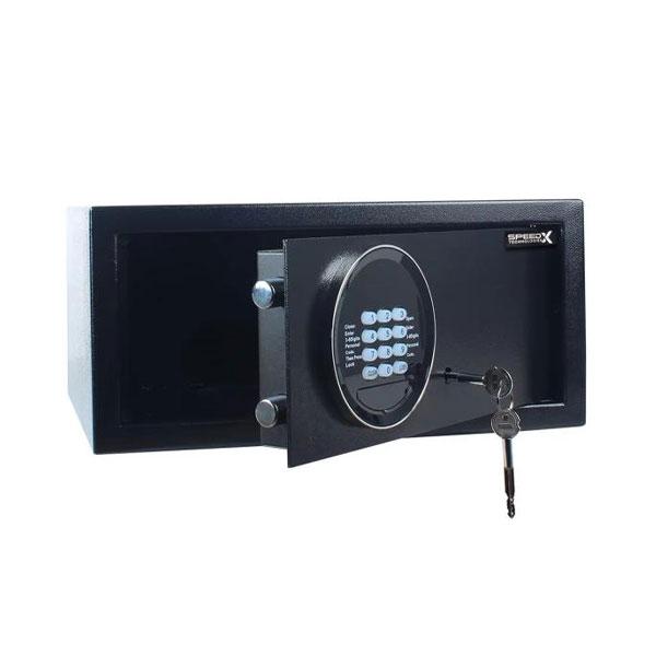 341501775549170 SPEED-X SP-SF101 STEEL PLATE SECURITY SAFE LOCK HIGH PROTECTION ALARM SYSTEM H200×W430×D360mm - Image 1