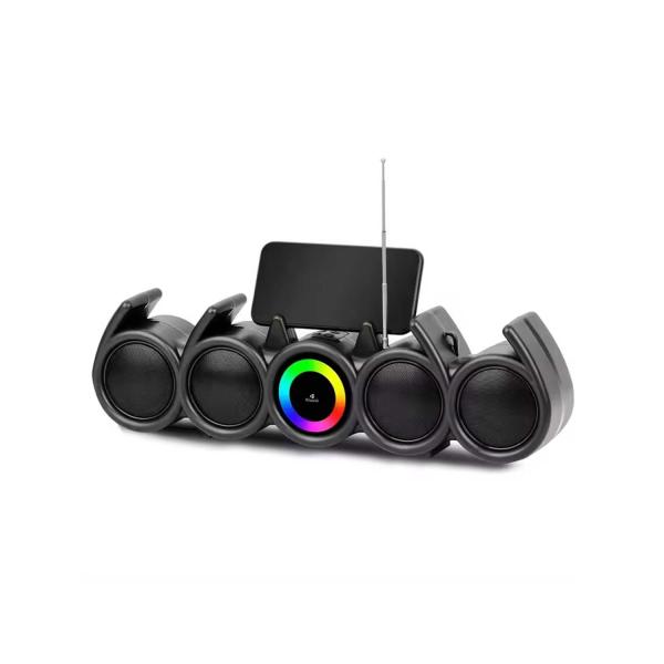 5787b5f1801773911744 KISONLI LED-918 SOUNDBAR SPEAKER SUBWOOFER WIRELESS HOME THEATER BLUETOOTH SOUNDBAR - Image 1