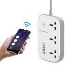 LDNIO SCW3451 2500W WiFi Smart Power Extension 3 Sockets 1 USB-C + 3 USB-A