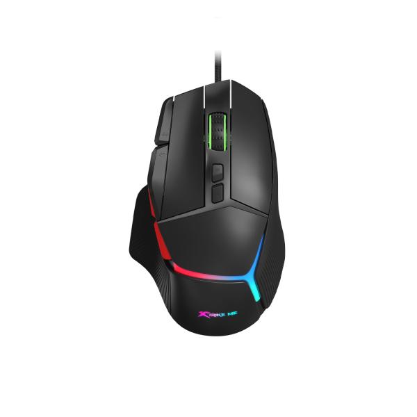 79ae0c3fee1774613416 XTRIKE ME GM-415 (9 BUTTONS) RGB WIRED GAMING MOUSE - Image 1