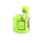 AIR 31 TWS ORIGINAL WITH BIG PACKING TRANSPARENT EARBUDS BLUETOOTH 5.3V - Image 3