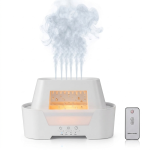 Raindrop Air Humidifier Aromatherapy Diffuser Remote Control with Colorful Lamp