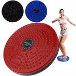 Ab Twister Disc with Resistance Ropes – Full Body Home Workout Trimmer