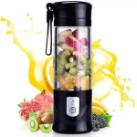 Portable USB Rechargeable Juicer Blender – 6-Blade Smoothie & Juice Maker